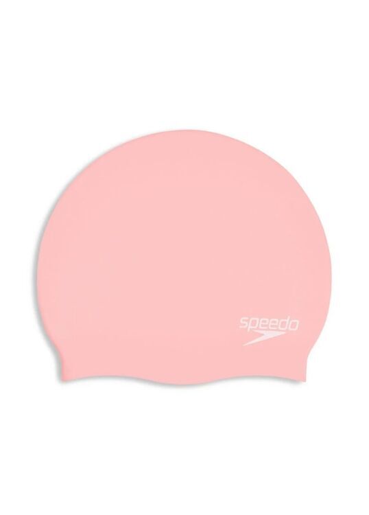 Speedo SPEEDO MOULDED SILC CAP AU Pembe Unisex Bone - 1