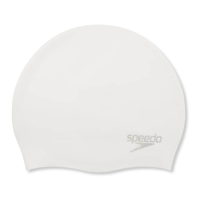 Speedo Moulded Silc Cap AU Unisex Bone - 1