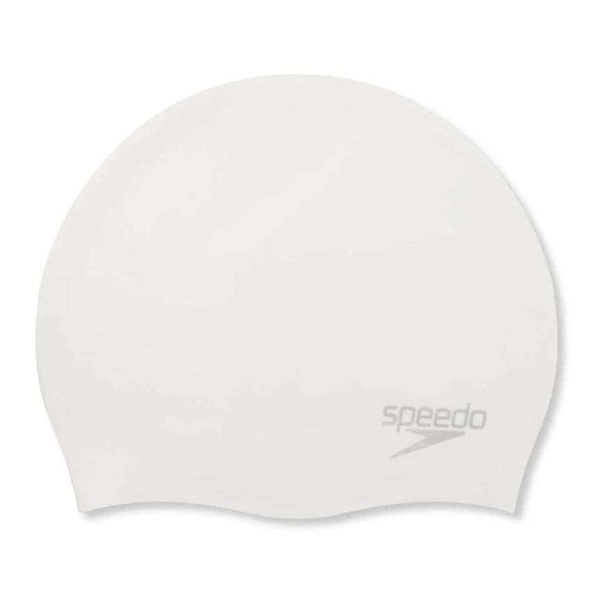 Speedo Moulded Silc Cap AU Unisex Bone - 1
