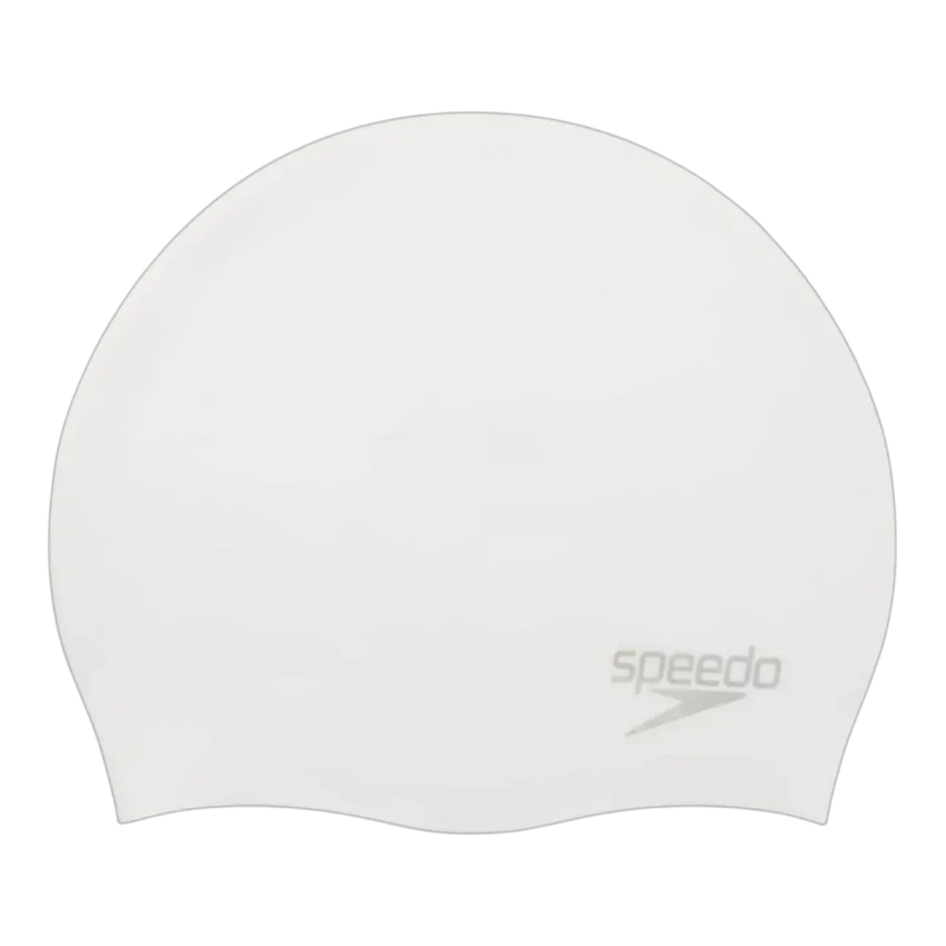 Speedo Moulded Silc Cap AU Unisex Bone - 1