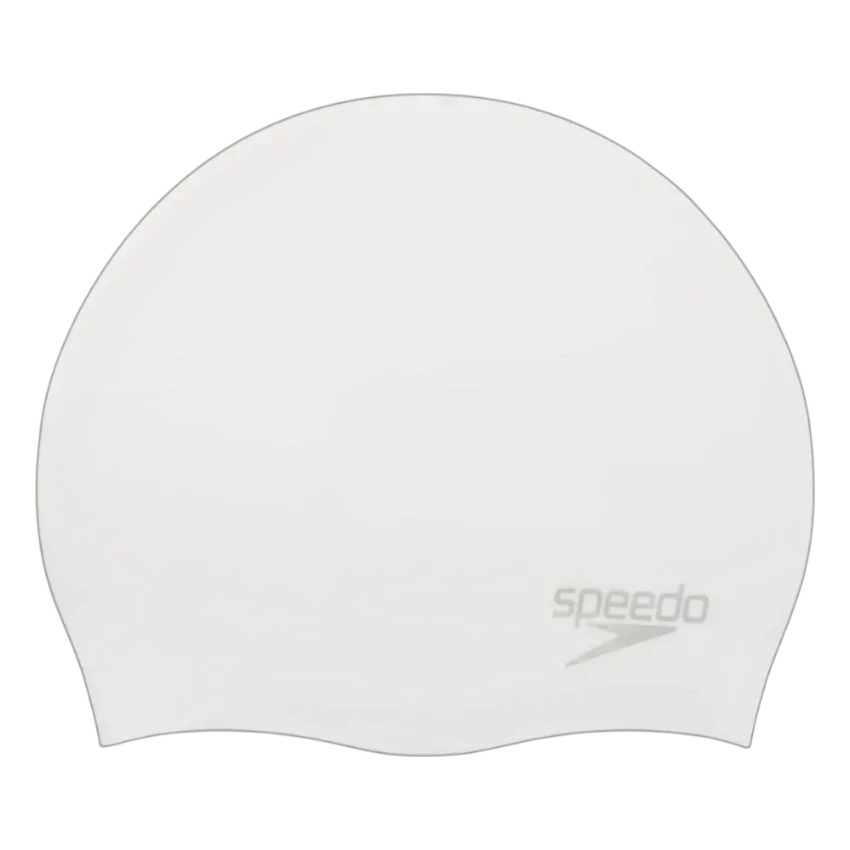 Speedo Moulded Silc Cap AU Unisex Bone - 1