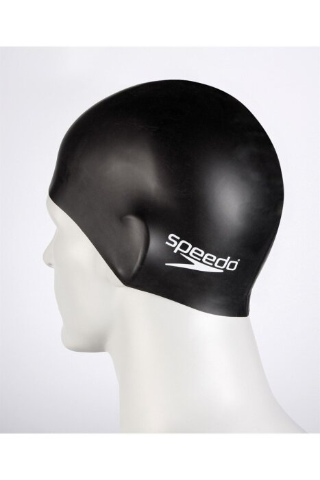 Speedo SPEEDO PLAIN FLAT SILICONE BLACK SİYAH Unisex Bone - 2