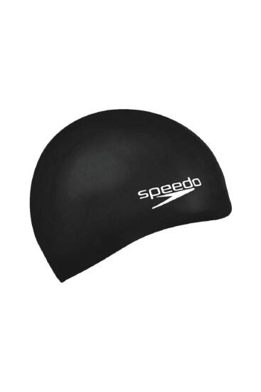 Speedo SPEEDO PLAIN FLAT SILICONE BLACK SİYAH Unisex Bone - 1