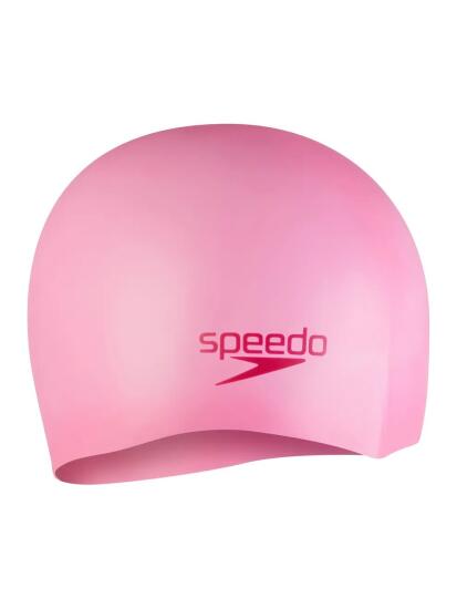 Speedo SPEEDO PLAIN MOUD SILC CAP JU Pembe Çocuk Bone - 2