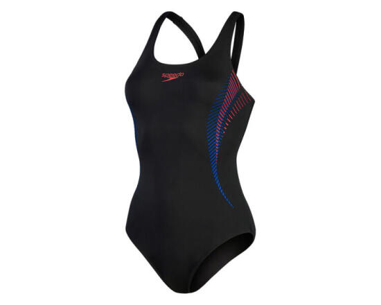 Speedo SPEEDO PLMT MSBK AF SİYAH Kadın Mayo - 1