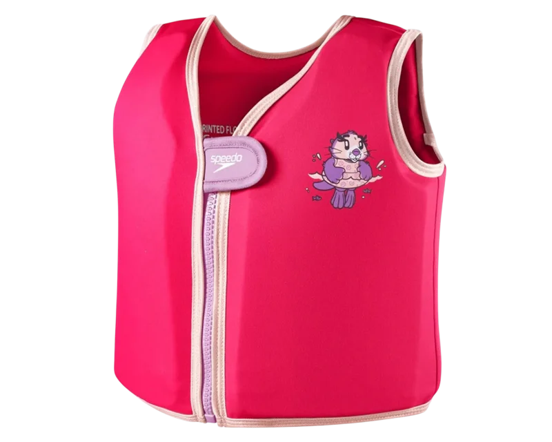 Speedo SPEEDO PRINTED FLOAT VEST IU Pembe Çocuk Can Yeleği - 1