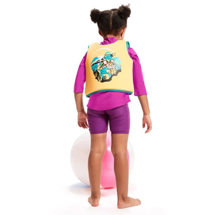 Speedo SPEEDO PRINTED FLOAT VEST IU Turuncu Çocuk Can Yeleği - 2