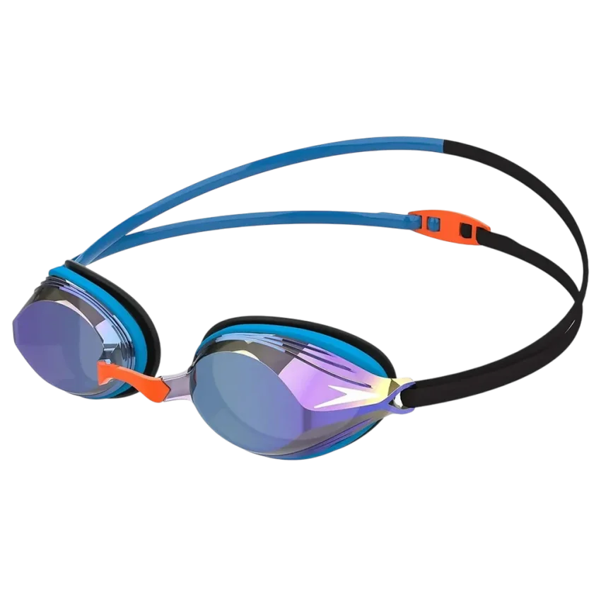 Speedo SPEEDO VENGEANCE MIR GOG AU BLACK/BLUE SİYAH Unisex Yüzücü Gözlüğü - 1