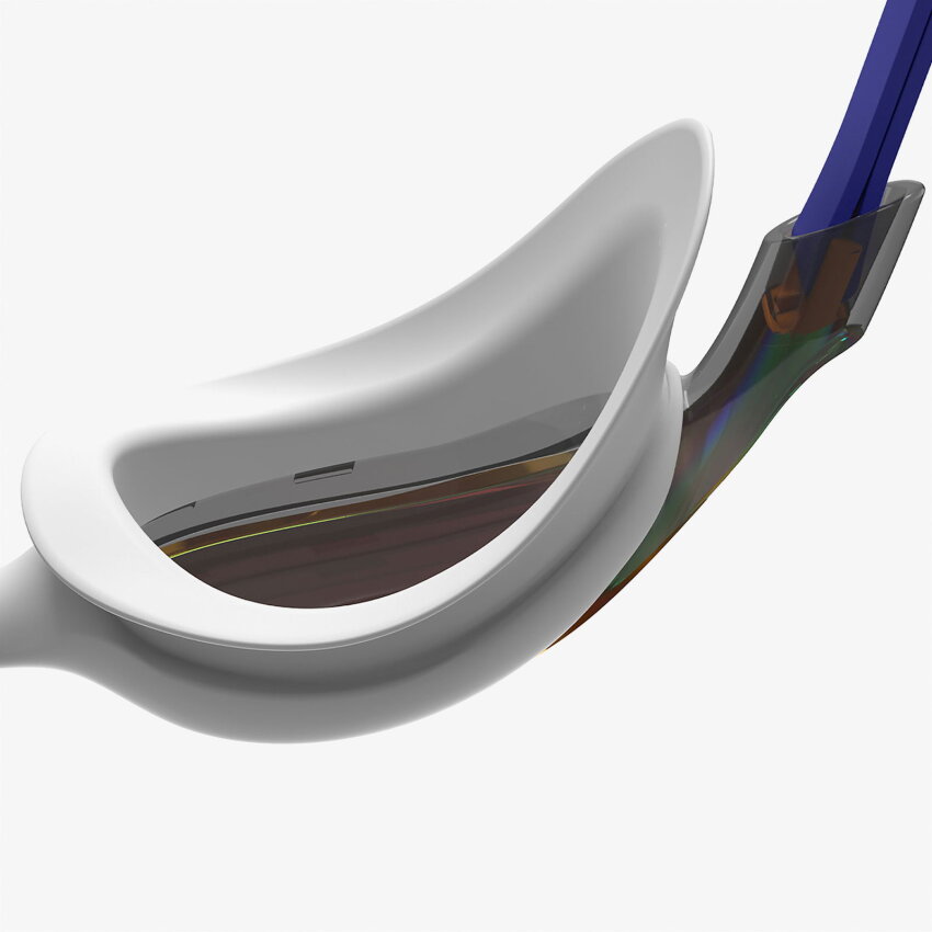 Speedo Vue Mir AU Beyaz Unisex Yüzücü Gözlüğü - 4