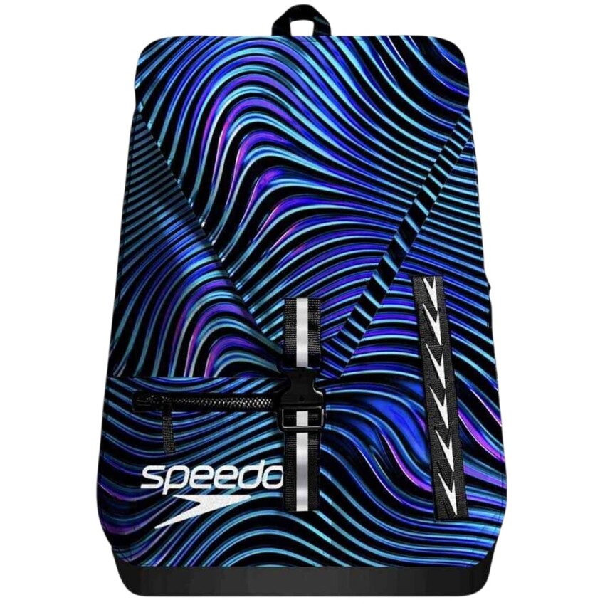 Speedo Vanquisher 35L Printed Mavi Unisex Sırt Çantası - 1