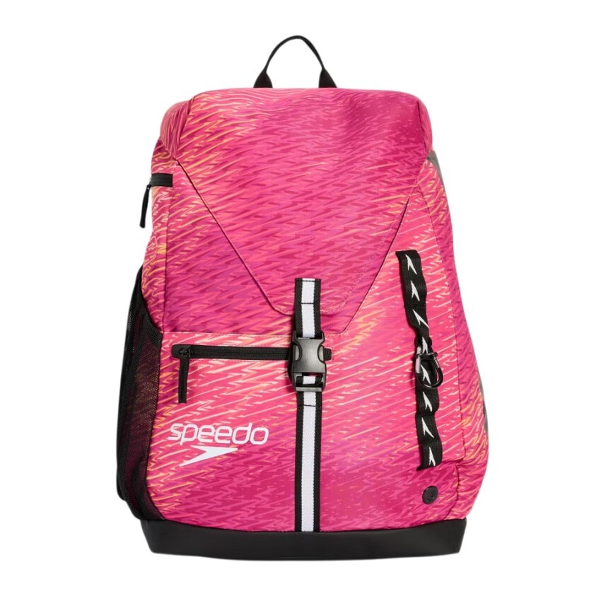 Speedo Vanquisher 35L Printed Pembe Unisex Sırt Çantası - 1