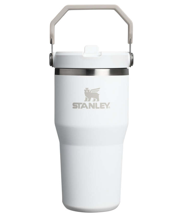 Stanley The IceFlow Flip Straw 2.0 Tumbler 0.6L / 20oz Beyaz Unisex Termos - 1