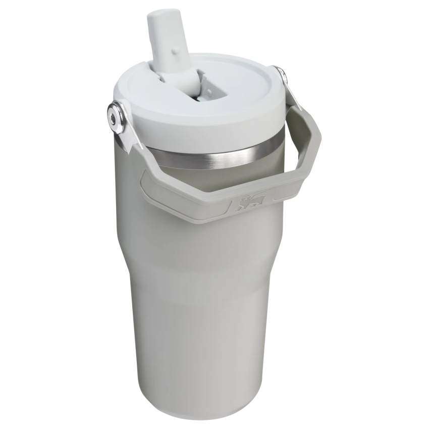 Stanley The IceFlow Flip Straw 2.0 Tumbler 0.6L / 20oz Gri Unisex Termos - 2