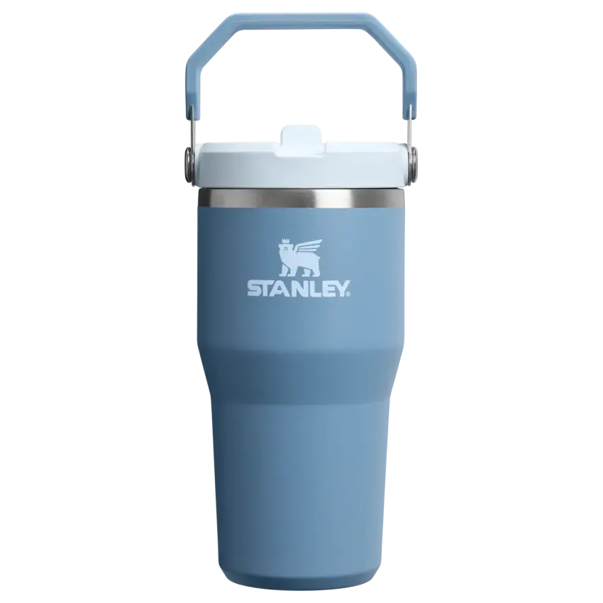 Stanley The IceFlow Flip Straw 2.0 Tumbler 0.6L / 20oz Mavi Unisex Termos - 1