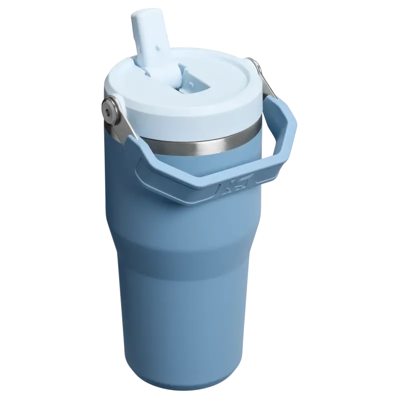 Stanley The IceFlow Flip Straw 2.0 Tumbler 0.6L / 20oz Mavi Unisex Termos - 3