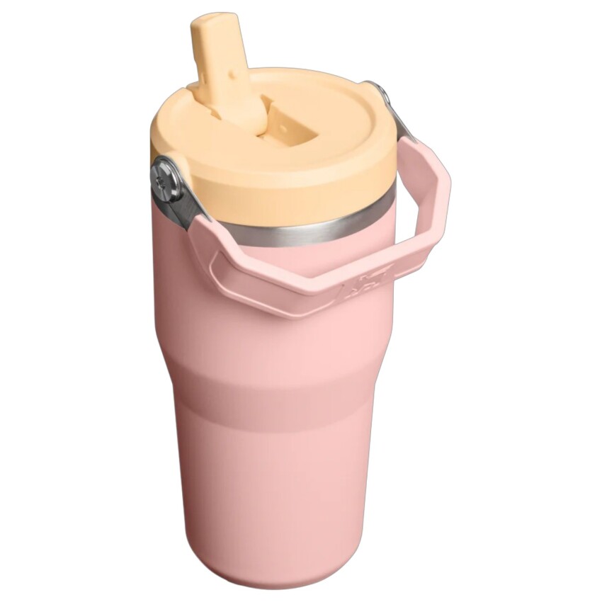 Stanley The IceFlow Flip Straw 2.0 Tumbler 0.6L / 20oz Pembe Unisex Termos - 2