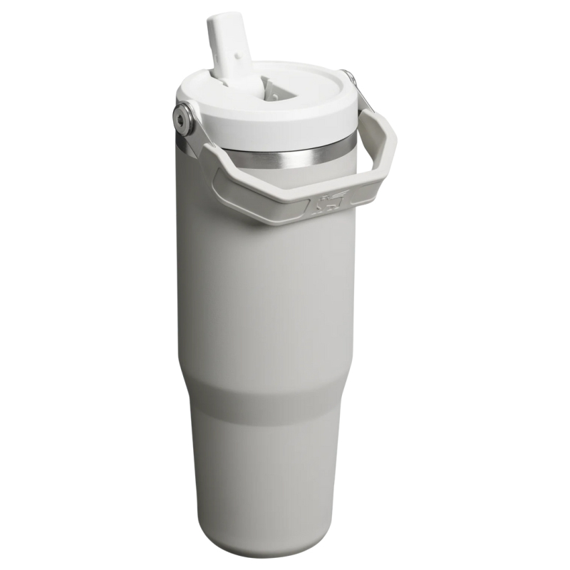 Stanley The IceFlow Flip Straw 2.0 Tumbler 0.89L / 30oz Gri Unisex Termos - Stanley