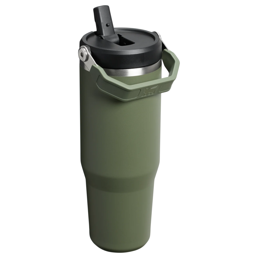 Stanley The IceFlow Flip Straw 2.0 Tumbler 0.89L / 30oz Haki Unisex Termos - 2