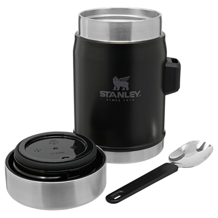 Stanley The Legendary Food Jar Spork .4L / 14oz Siyah Unisex Termos - 4