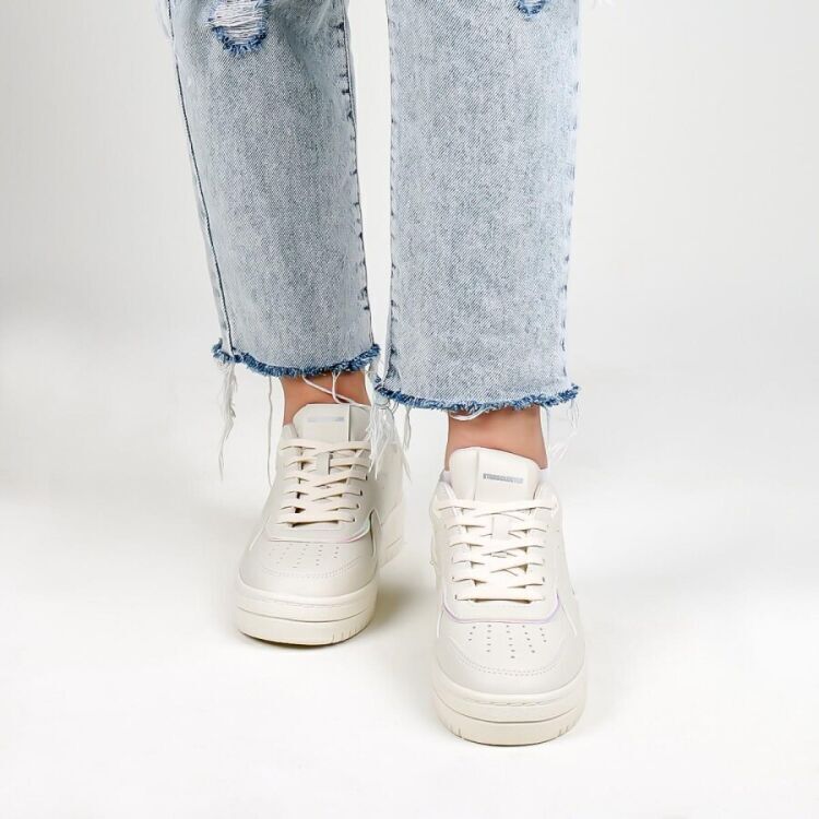 Stars Cluster FIRST STAR BEYAZ Kadın Sneaker SC0001-004 - 6