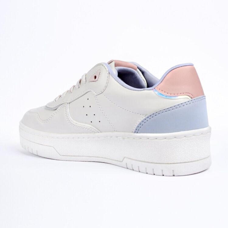 Stars Cluster FIRST STAR Beyaz-Pembe-Gri Kadın Sneaker SC0001-528 - 5