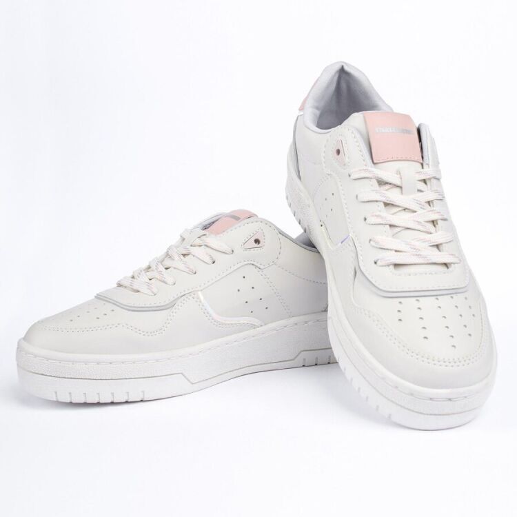 Stars Cluster FIRST STAR Beyaz-Pembe-Gri Kadın Sneaker SC0001-528 - 6