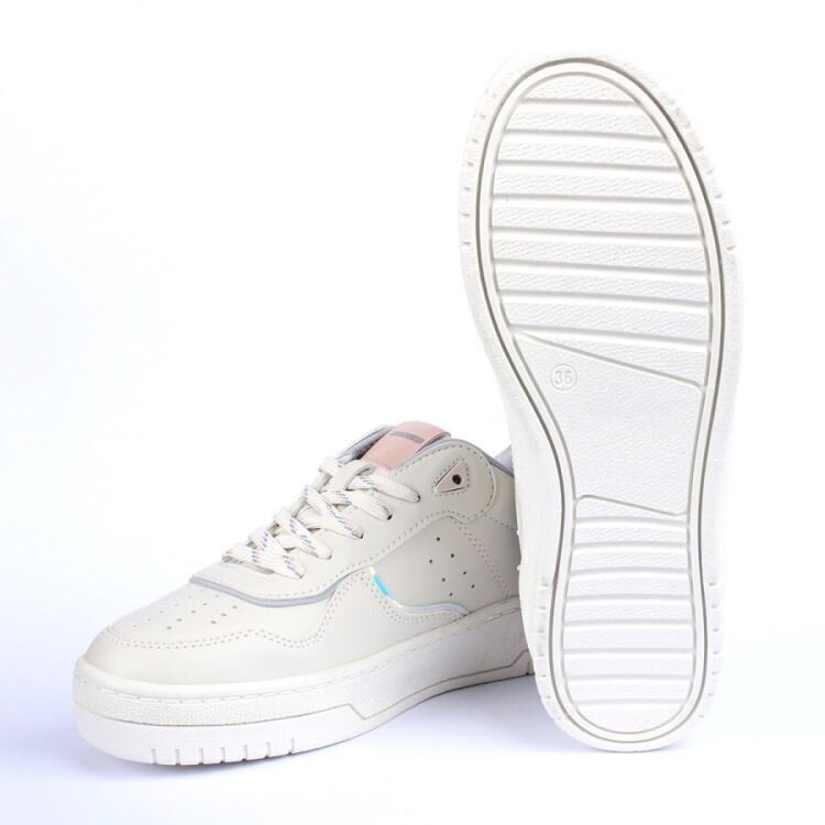 Stars Cluster FIRST STAR Beyaz-Pembe-Gri Kadın Sneaker SC0001-528 - 7