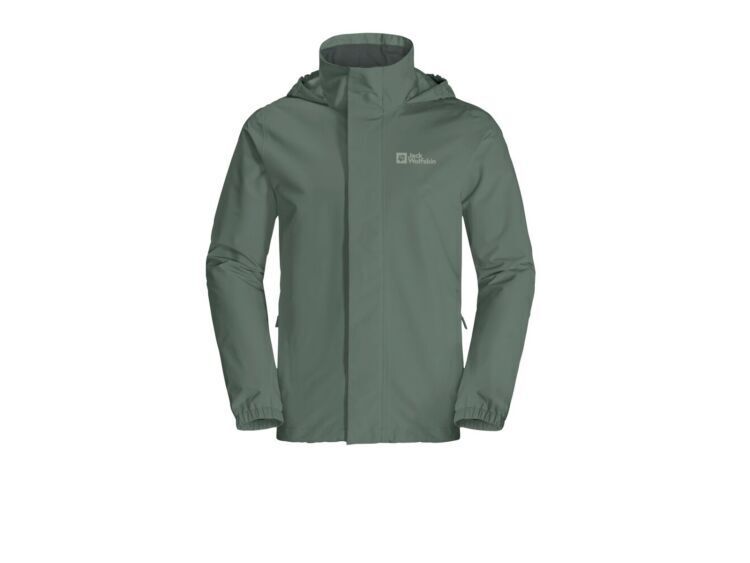 Jack Wolfskin STORMY POINT 2L JKT M Yeşil Erkek Mont - 6