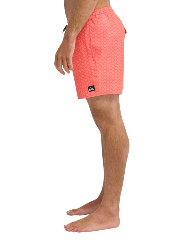 Quiksilver Strech Printed Kırmızı Erkek Mayo - 2