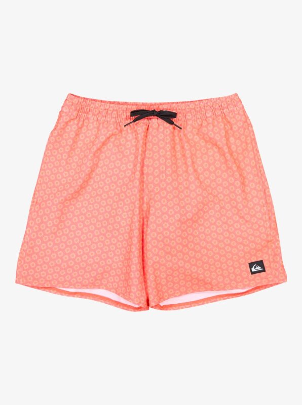 Quiksilver Strech Printed Kırmızı Erkek Mayo - 7