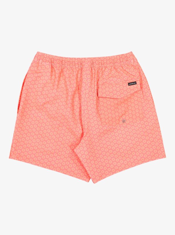 Quiksilver Strech Printed Kırmızı Erkek Mayo - 8