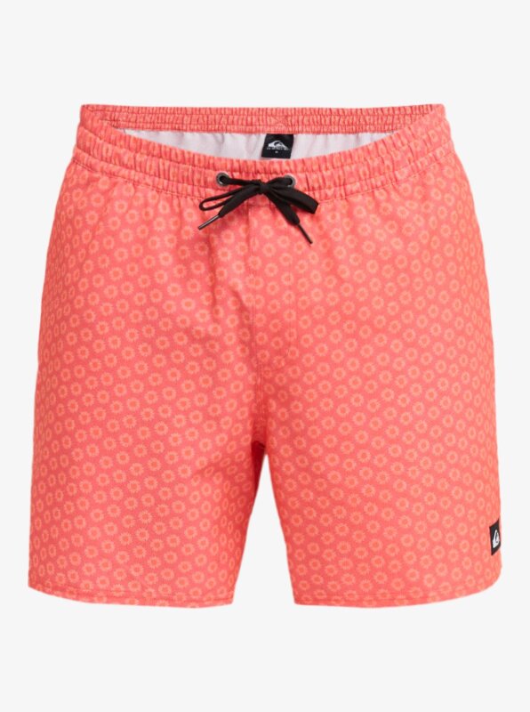 Quiksilver Strech Printed Kırmızı Erkek Mayo - 9