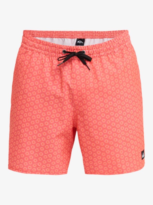 Quiksilver Strech Printed Kırmızı Erkek Mayo - 9