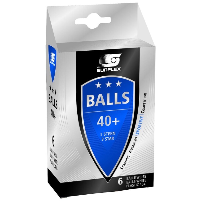Sunflex Sunflex Non Celluloid TT-Ball 3-Star Unisex Masa Tenisi Topu - 1