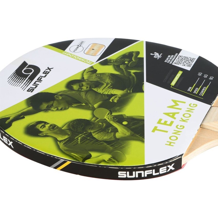 Sunflex Sunflex Table Tennis Bat Youth Team H.Kong M.T.Rkt Unisex Masa Tenisi Raketi - 2