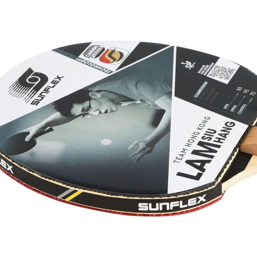 Sunflex TT Bat Lam Siu Hang Unisex Masa Tenisi Raketi - 2