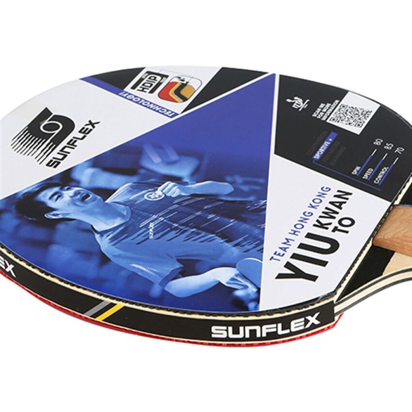Sunflex Sunflex TT Bat Yiu Kwan TO Masa TNS Raket Unisex Masa Tenisi Raketi - 1