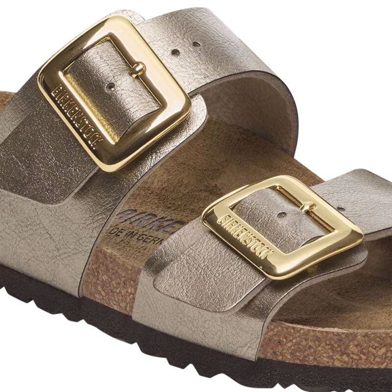 Birkenstock Sydney Cushion Buckle BF Graceful Kahverengi Kadın Terlik - 6