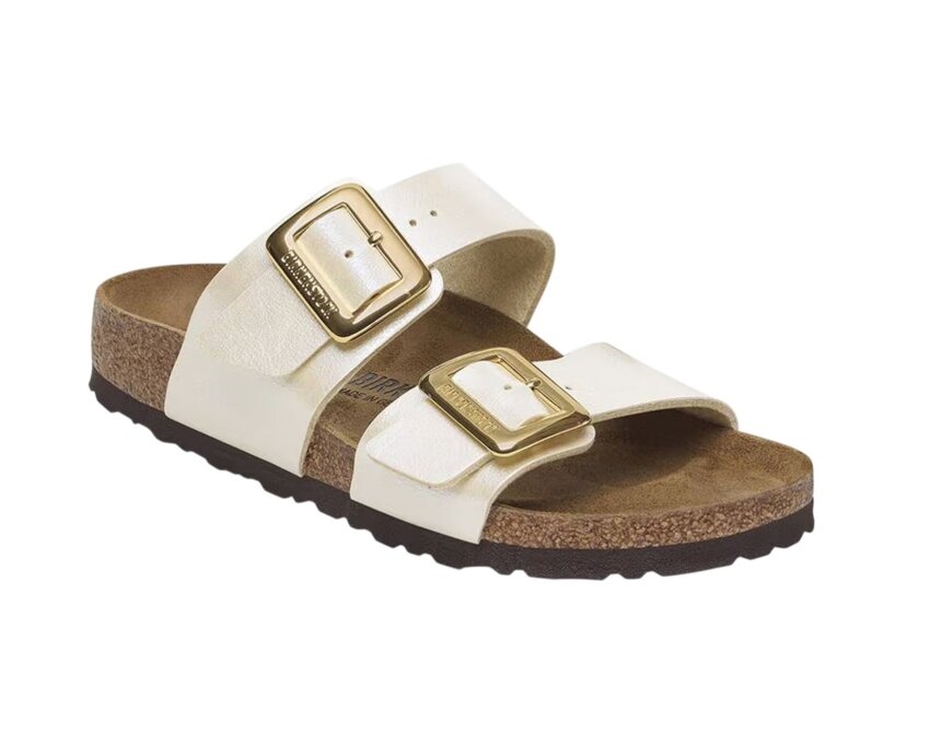 Birkenstock Sydney Cushion Buckle BF Graceful Beyaz Kadın Terlik - 2