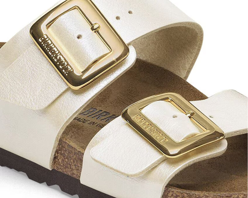 Birkenstock Sydney Cushion Buckle BF Graceful Beyaz Kadın Terlik - 6