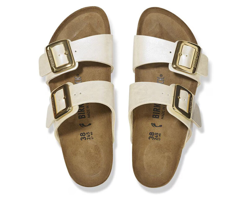Birkenstock Sydney Cushion Buckle BF Graceful Beyaz Kadın Terlik - 4