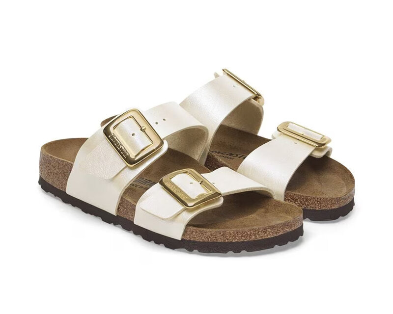 Birkenstock Sydney Cushion Buckle BF Graceful Beyaz Kadın Terlik - 3
