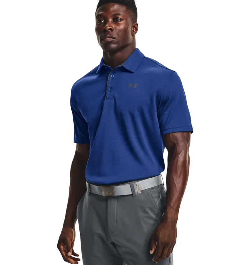 Under Armour Tech Polo Mavi Erkek Polo Tshirt - 1