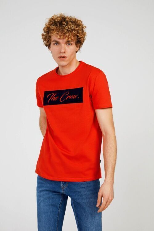 The Crow DUCK TEE KIRMIZI Erkek Tshirt - 1