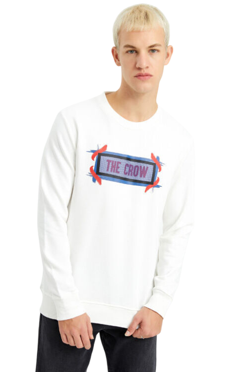 The Crow FELLING Bej Erkek Sweatshirt - 1