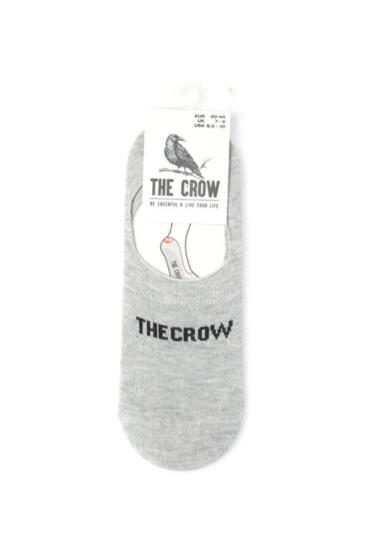 The Crow GRETEL Gri Kadın Çorap - 1