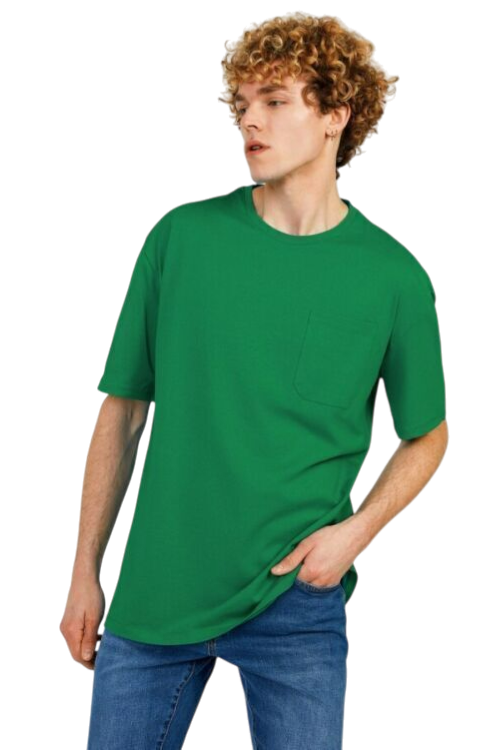 The Crow KNOX HALF-RELAX TEE Yeşil Erkek Tshirt - The Crow