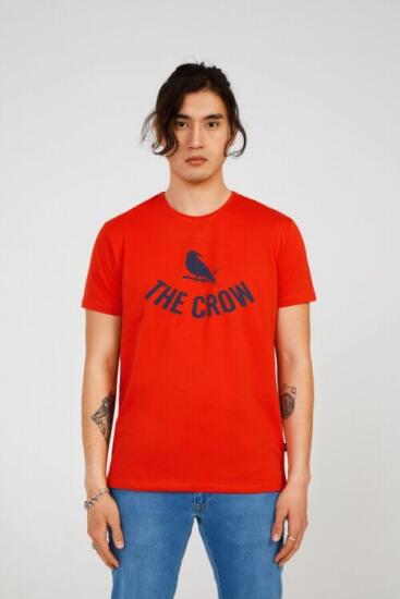 The Crow THE CROW LOGO TEE KIRMIZI Erkek Tshirt - 1