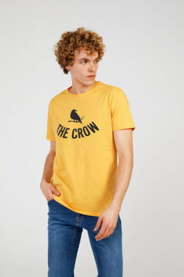 The Crow THE CROW LOGO TEE SARI Erkek Tshirt - 2