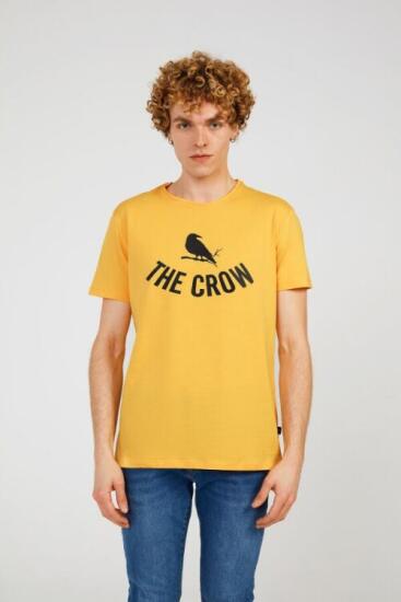 The Crow THE CROW LOGO TEE SARI Erkek Tshirt - 4